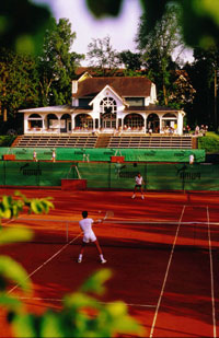 Bayern Tennis, Squash: Tennisplatz